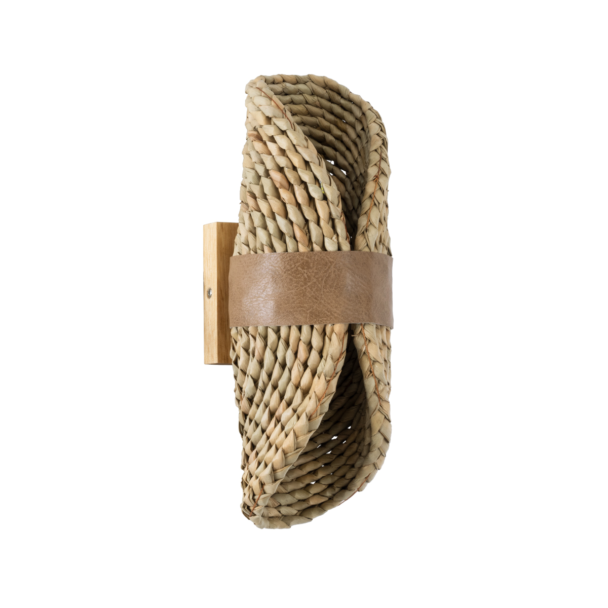 LEDTM® GUAVA 02222 Boho Φωτιστικό Τοίχου - Απλίκα με Ντουί 2 x G9 AC 220-240V IP20 - Μπεζ & Καφέ - Μ11 x Π13 x Υ30cm - Image 2