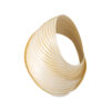 LEDTM® SALREL 02224 Boho Φωτιστικό Τοίχου - Απλίκα με Ντουί 1 x E27 AC 220-240V IP20 - Μπεζ - Μ30 x Π22 x Υ38cm - Image 2