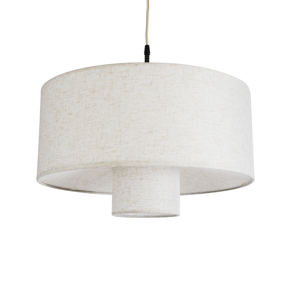 LEDTM® MARIGOLD 02226 Boho Κρεμαστό Φωτιστικό Οροφής με Ντουί 1 x E27 AC 220-240V IP20 - Λευκό - Μ48 x Π48 x Υ27cm - Image 2