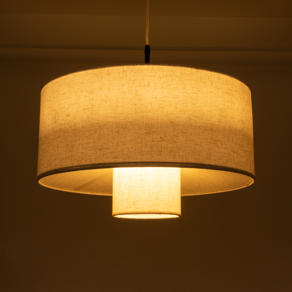LEDTM® MARIGOLD 02226 Boho Κρεμαστό Φωτιστικό Οροφής με Ντουί 1 x E27 AC 220-240V IP20 - Λευκό - Μ48 x Π48 x Υ27cm - Image 3