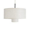 LEDTM® MARIGOLD 02226 Boho Κρεμαστό Φωτιστικό Οροφής με Ντουί 1 x E27 AC 220-240V IP20 - Λευκό - Μ48 x Π48 x Υ27cm - Image 5