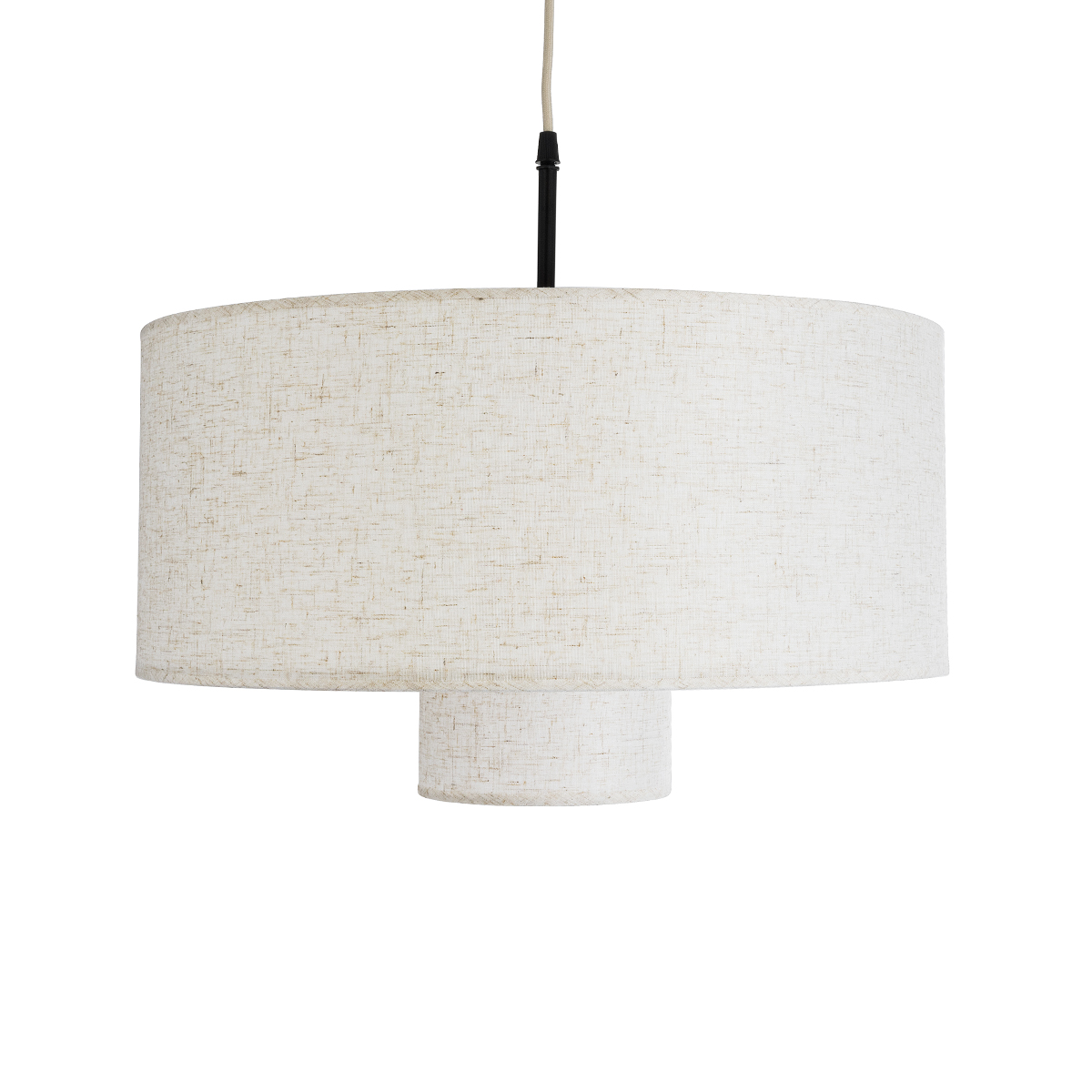 LEDTM® MARIGOLD 02226 Boho Κρεμαστό Φωτιστικό Οροφής με Ντουί 1 x E27 AC 220-240V IP20 - Λευκό - Μ48 x Π48 x Υ27cm - Image 5