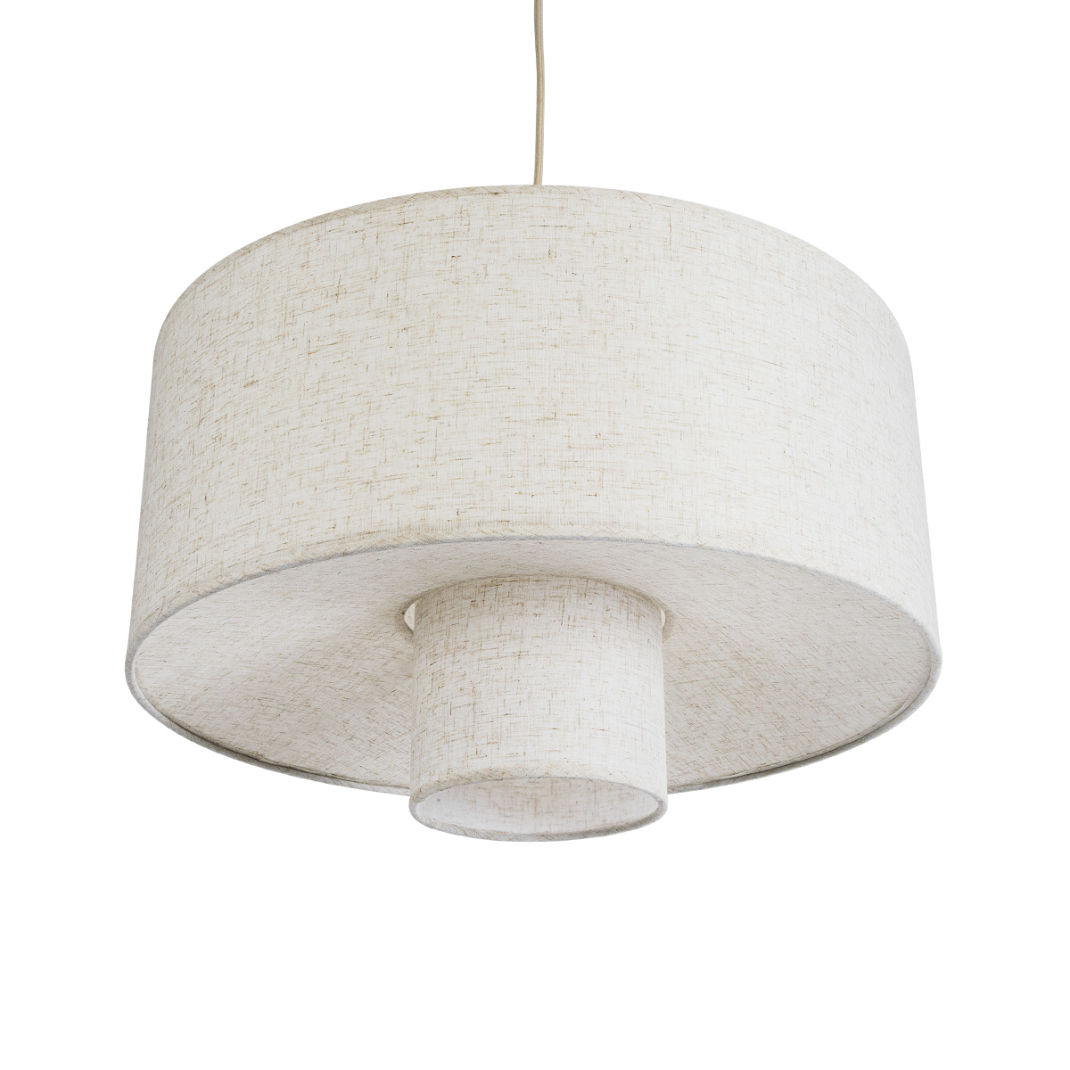 LEDTM® MARIGOLD 02226 Boho Κρεμαστό Φωτιστικό Οροφής με Ντουί 1 x E27 AC 220-240V IP20 - Λευκό - Μ48 x Π48 x Υ27cm - Image 6