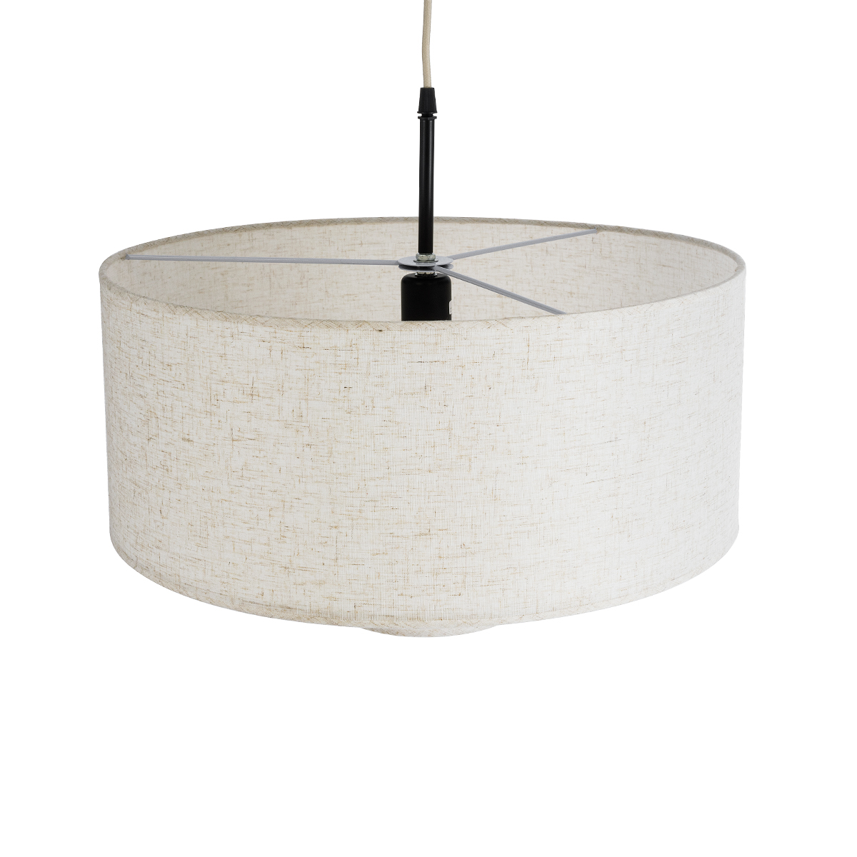 LEDTM® MARIGOLD 02226 Boho Κρεμαστό Φωτιστικό Οροφής με Ντουί 1 x E27 AC 220-240V IP20 - Λευκό - Μ48 x Π48 x Υ27cm - Image 7