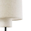 LEDTM® MARIGOLD 02227 Μοντέρνο Επιτραπέζιο Φωτιστικό Πορτατίφ με Ντουί 3 x E27 AC 220-240V IP20 - Μαύρο & Μπεζ - M36 x Π36 x Υ70cm - Image 5