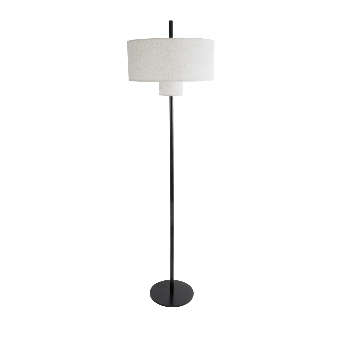 LEDTM® MARIGOLD 02228 Μοντέρνο Επιδαπέδιο Φωτιστικό με Ντουί 3 x E27 AC 220-240V IP20 - Μαύρο & Λευκό - Μ46 x Π46 x Υ160cm - Image 4