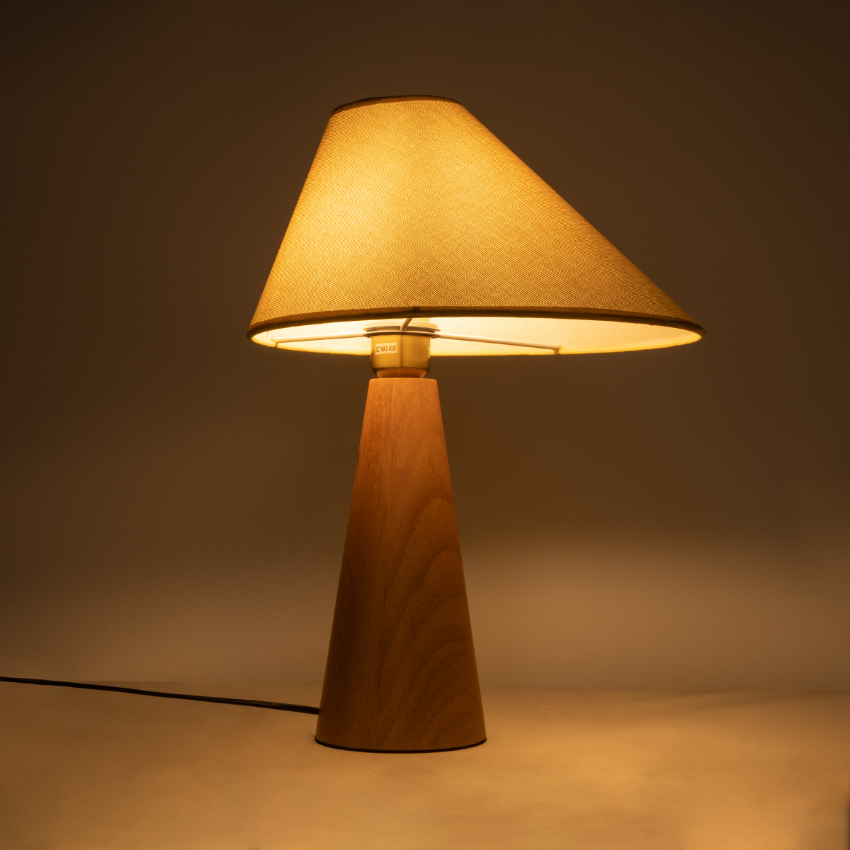 LEDTM® KAUAI 02229 Boho Επιτραπέζιο Φωτιστικό Πορτατίφ με Ντουί 1 x E27 AC 220-240V IP20 - Μπεζ - Μ38 x Π30 x Υ48cm - Image 8