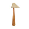 LEDTM® KAUAI 02230 Boho Επιδαπέδιο Φωτιστικό με Ντουί 1 x E27 AC 220-240V IP20 - Καφέ & Μπεζ - Μ55 x Π42 x Υ145cm - Image 2