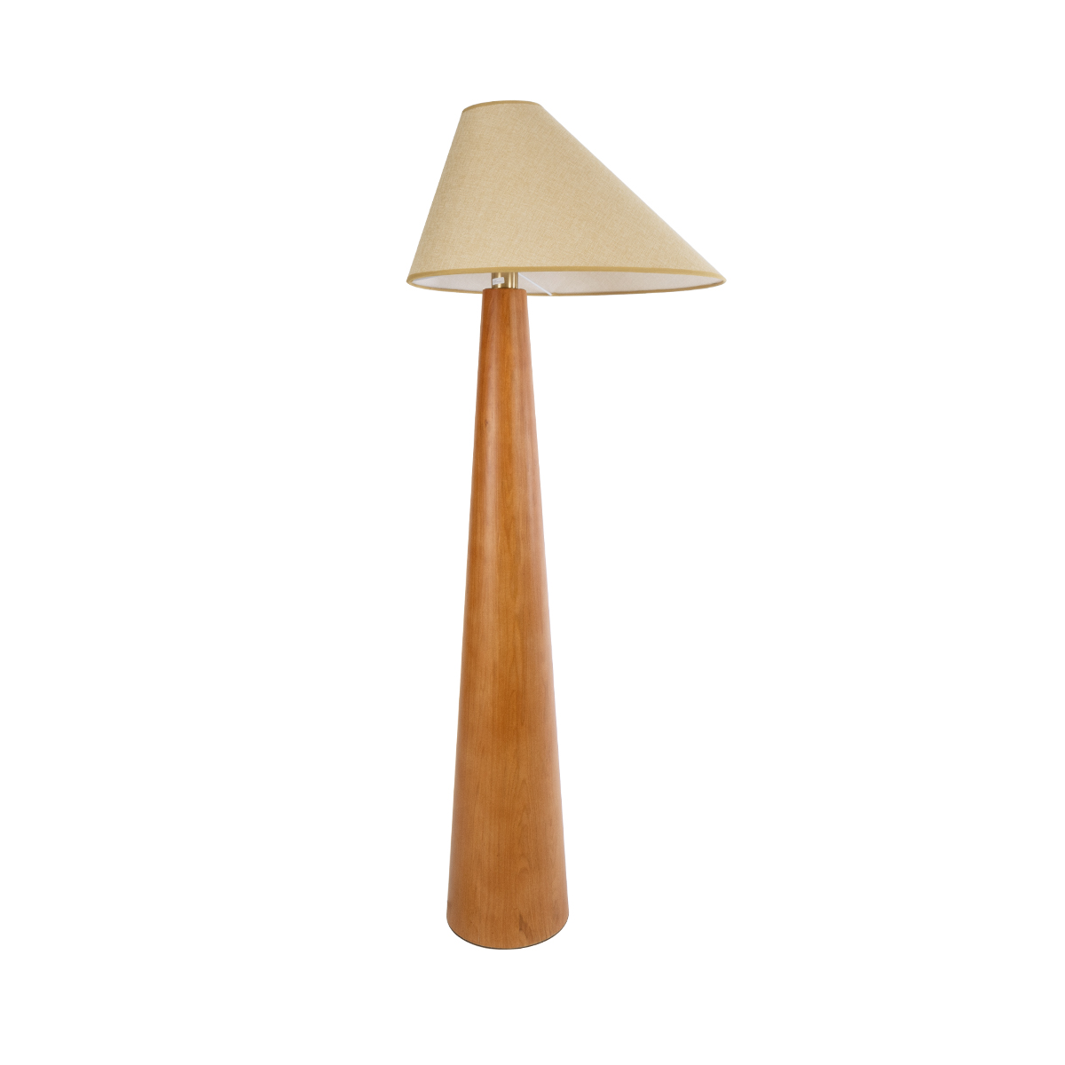 LEDTM® KAUAI 02230 Boho Επιδαπέδιο Φωτιστικό με Ντουί 1 x E27 AC 220-240V IP20 - Καφέ & Μπεζ - Μ55 x Π42 x Υ145cm - Image 2