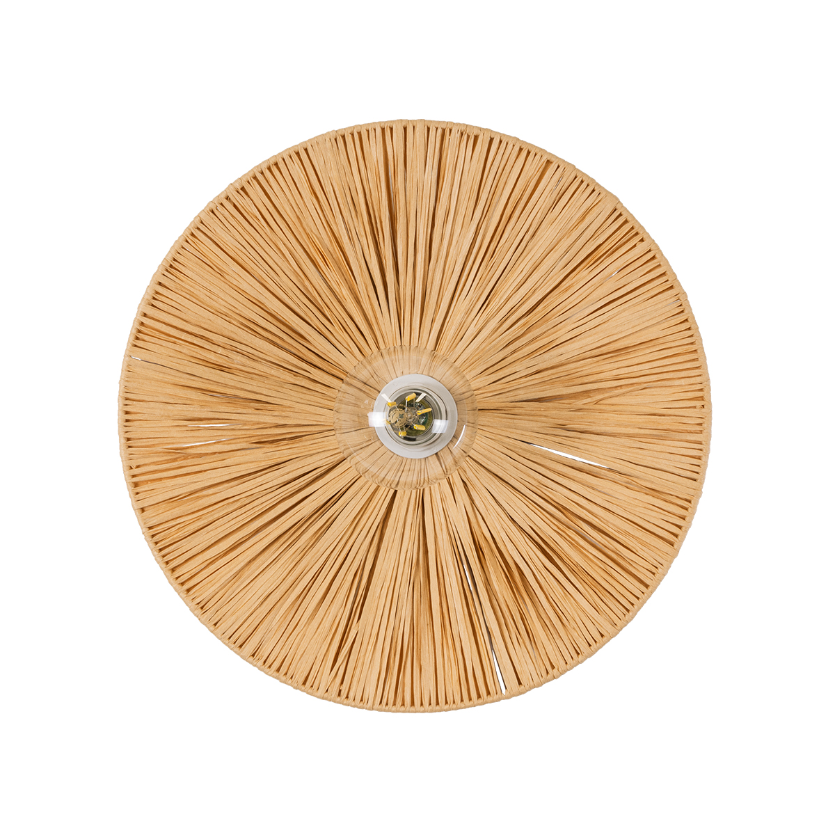 LEDTM® COLOMBO 02277 Boho Φωτιστικό Τοίχου - Απλίκα με Ντουί 1 x E27 AC 220-240V IP20 - Μπεζ - Μ40 x Π40 x Υ9cm - Image 5