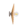 LEDTM® COLOMBO 02278 Boho Φωτιστικό Τοίχου - Απλίκα με Ντουί 1 x E27 AC 220-240V IP20 - Μπεζ - Μ40 x Π40 x Υ9cm - Image 4