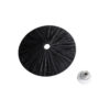 LEDTM® COLOMBO 02279 Boho Φωτιστικό Τοίχου - Απλίκα με Ντουί 1 x E27 AC 220-240V IP20 - Μαύρο - Μ40 x Π40 x Υ9cm - Image 7
