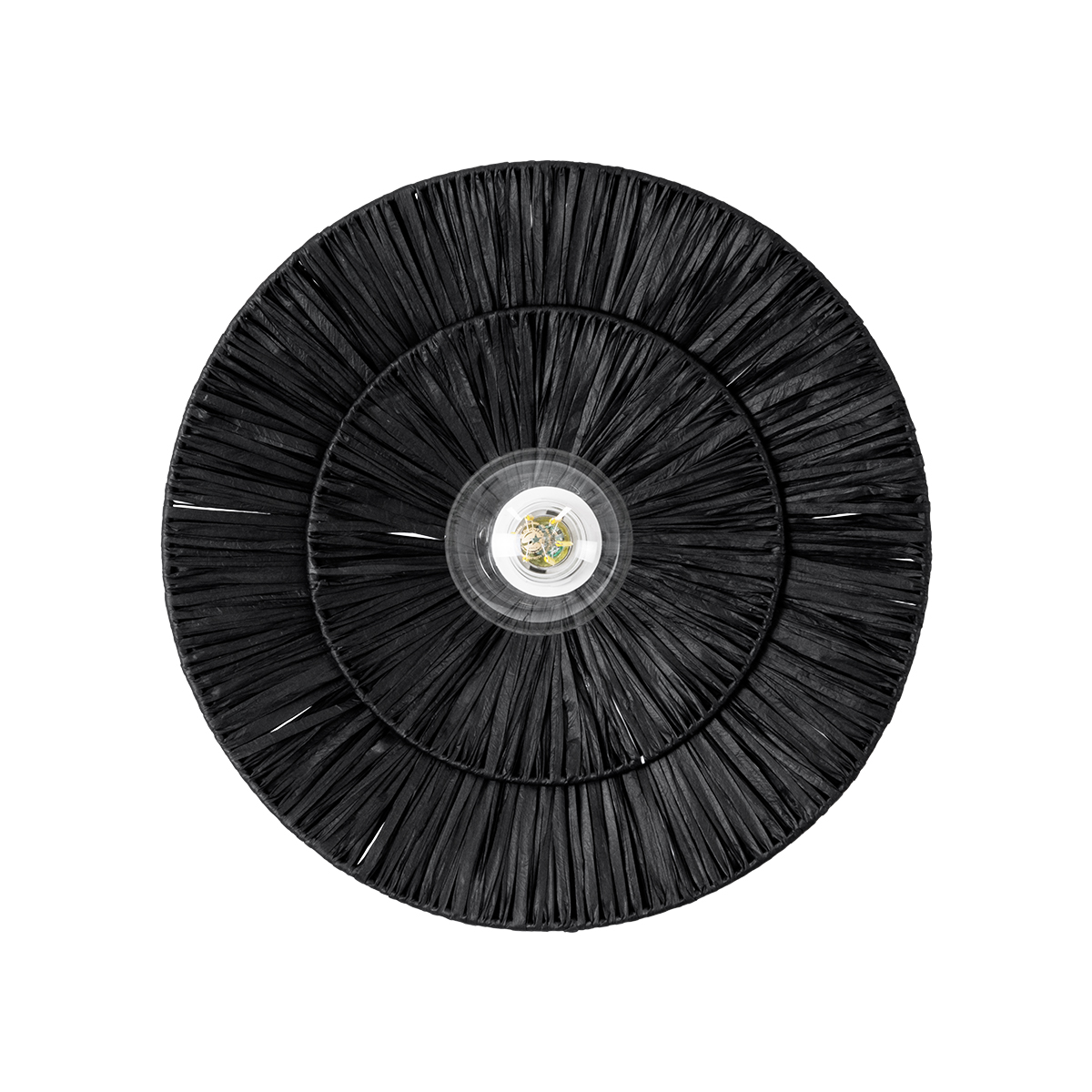 LEDTM® COLOMBO 02280 Boho Φωτιστικό Τοίχου - Απλίκα με Ντουί 1 x E27 AC 220-240V IP20 - Μαύρο - Μ40 x Π40 x Υ9cm - Image 5