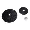 LEDTM® COLOMBO 02280 Boho Φωτιστικό Τοίχου - Απλίκα με Ντουί 1 x E27 AC 220-240V IP20 - Μαύρο - Μ40 x Π40 x Υ9cm - Image 7