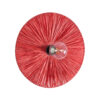 LEDTM® COLOMBO 02281 Boho Φωτιστικό Τοίχου - Απλίκα με Ντουί 1 x E27 AC 220-240V IP20 - Κόκκινο - Μ40 x Π40 x Υ9cm - Image 2