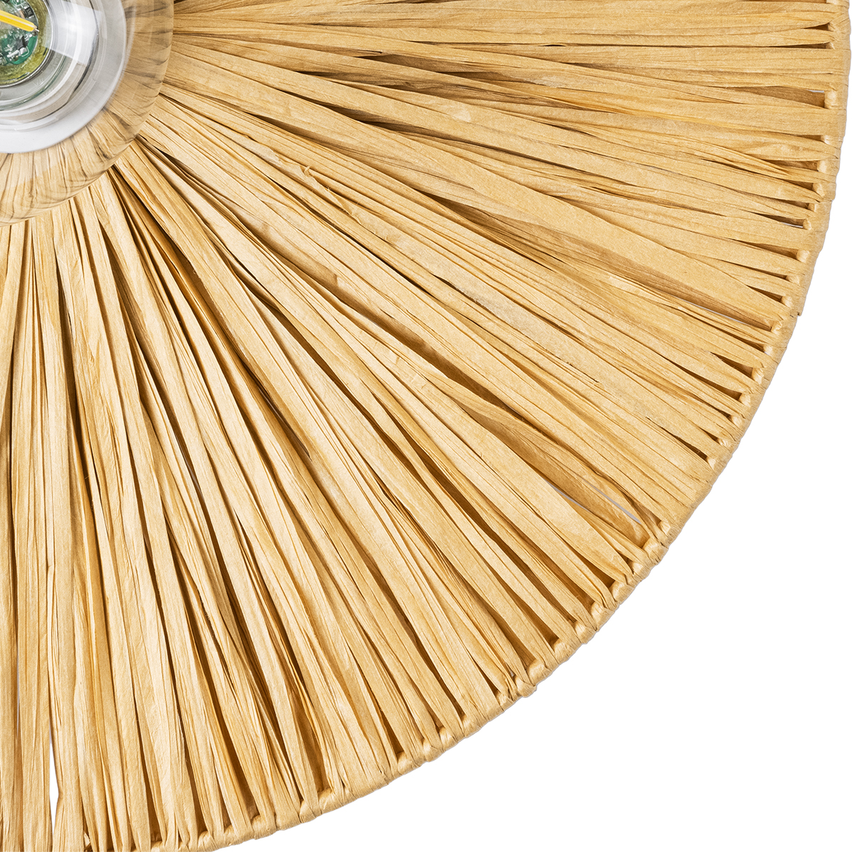 LEDTM® COLOMBO 02283 Boho Φωτιστικό Τοίχου - Απλίκα με Ντουί 1 x E27 AC 220-240V IP20 - Μπεζ - Μ40 x Π40 x Υ9cm - Image 6