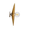 LEDTM® COLOMBO 02284 Boho Φωτιστικό Τοίχου - Απλίκα με Ντουί 1 x E27 AC 220-240V IP20 - Μπεζ - Μ40 x Π40 x Υ9cm - Image 4