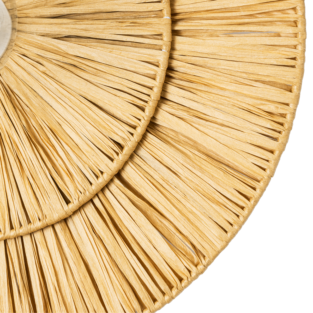LEDTM® COLOMBO 02284 Boho Φωτιστικό Τοίχου - Απλίκα με Ντουί 1 x E27 AC 220-240V IP20 - Μπεζ - Μ40 x Π40 x Υ9cm - Image 6