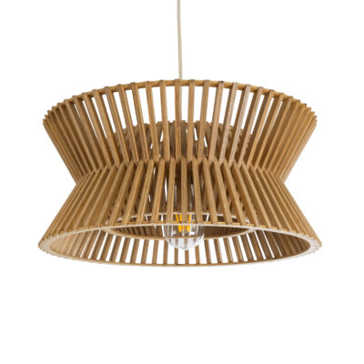Alternative view of LEDTM® BIMINI 02287 Boho Κρεμαστό Φωτιστικό Οροφής με Ντουί 1 x E27 AC 220-240V IP20 - Καφέ - Μ45 x Π45 x Υ20cm
