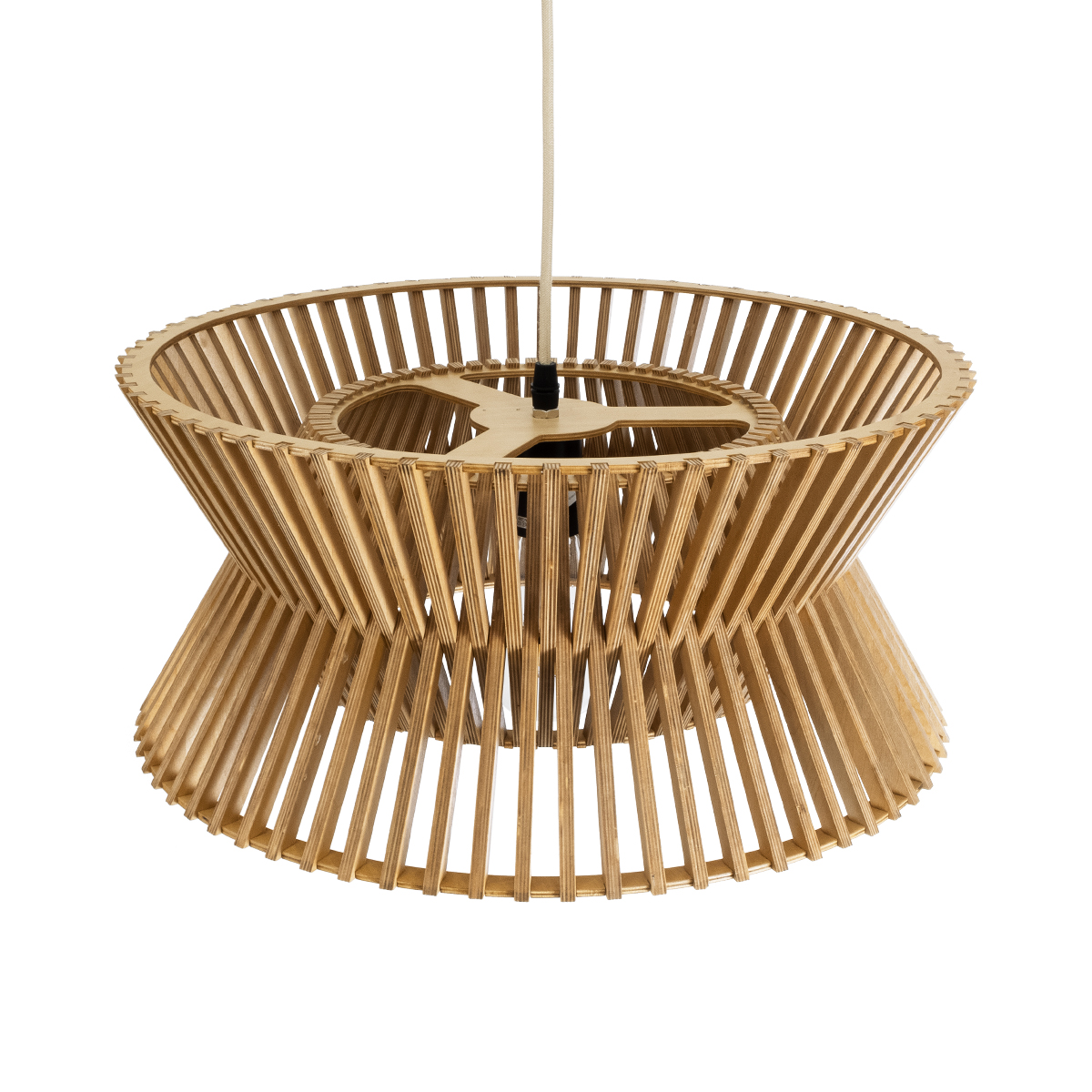LEDTM® BIMINI 02287 Boho Κρεμαστό Φωτιστικό Οροφής με Ντουί 1 x E27 AC 220-240V IP20 - Καφέ - Μ45 x Π45 x Υ20cm - Image 7