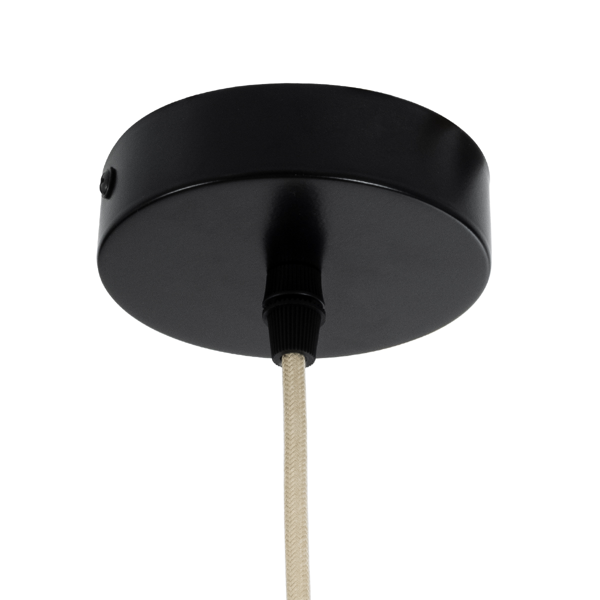 LEDTM® BIMINI 02287 Boho Κρεμαστό Φωτιστικό Οροφής με Ντουί 1 x E27 AC 220-240V IP20 - Καφέ - Μ45 x Π45 x Υ20cm - Image 9