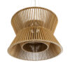 LEDTM® BIMINI 02288 Boho Κρεμαστό Φωτιστικό Οροφής με Ντουί 1 x E27 AC 220-240V IP20 - Καφέ - Μ60 x Π60 x Υ40cm - Image 6