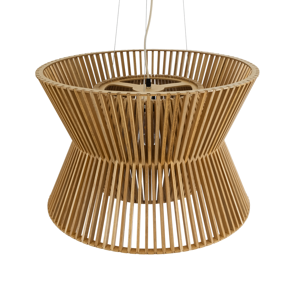 LEDTM® BIMINI 02288 Boho Κρεμαστό Φωτιστικό Οροφής με Ντουί 1 x E27 AC 220-240V IP20 - Καφέ - Μ60 x Π60 x Υ40cm - Image 7