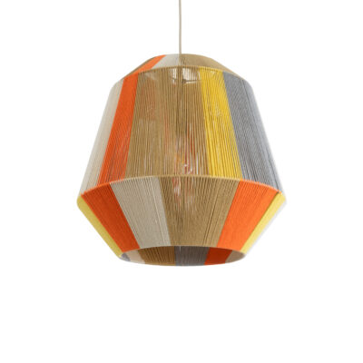 Alternative view of LEDTM® SALERNO 02289 Boho Κρεμαστό Φωτιστικό Οροφής με Ντουί 1 x E27 AC 220-240V IP20 - Πολύχρωμο - Μ50 x Π50 x Υ50cm