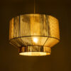 LEDTM® SALERNO 02290 Boho Κρεμαστό Φωτιστικό Οροφής με Ντουί 1 x E27 AC 220-240V IP20 - Πολύχρωμο - Μ50 x Π50 x Υ35cm - Image 3