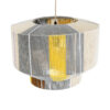 LEDTM® SALERNO 02290 Boho Κρεμαστό Φωτιστικό Οροφής με Ντουί 1 x E27 AC 220-240V IP20 - Πολύχρωμο - Μ50 x Π50 x Υ35cm - Image 7
