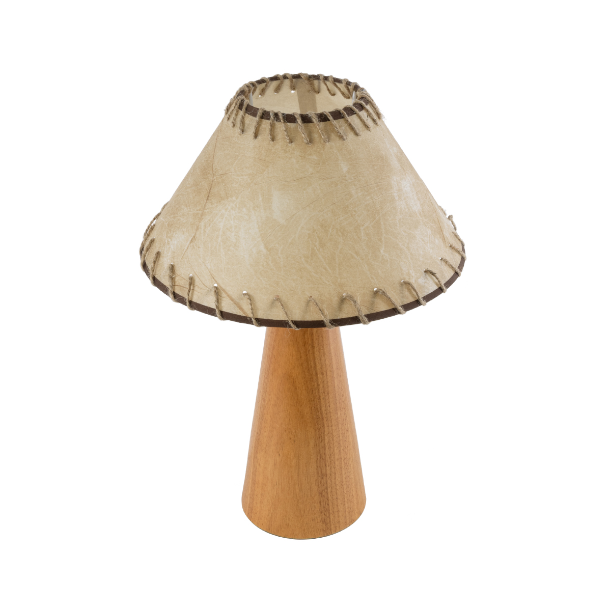 LEDTM® MASPALOMAS 02291 Boho Επιτραπέζιο Φωτιστικό Πορτατίφ με Ντουί 1 x E27 AC 220-240V IP20 - Καφέ & Μπεζ - Μ30 x Π30 x Υ45cm - Image 2