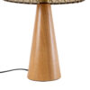 LEDTM® MASPALOMAS 02291 Boho Επιτραπέζιο Φωτιστικό Πορτατίφ με Ντουί 1 x E27 AC 220-240V IP20 - Καφέ & Μπεζ - Μ30 x Π30 x Υ45cm - Image 6