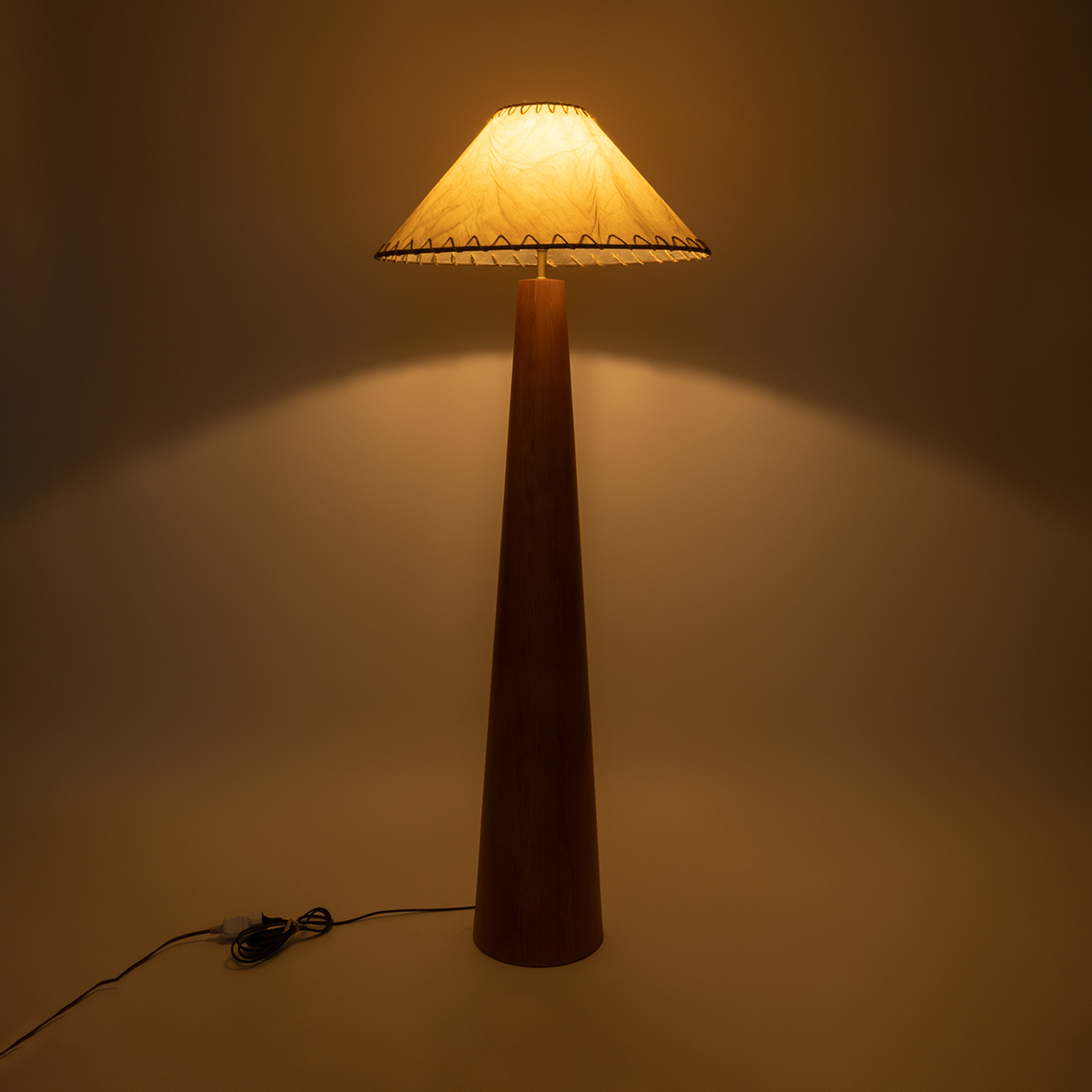 LEDTM® MASPALOMAS 02292 Boho Επιδαπέδιο Φωτιστικό με Ντουί 1 x E27 AC 220-240V IP20 - Καφέ & Μπεζ - Μ55 x Π55 x Υ145cm - Image 3