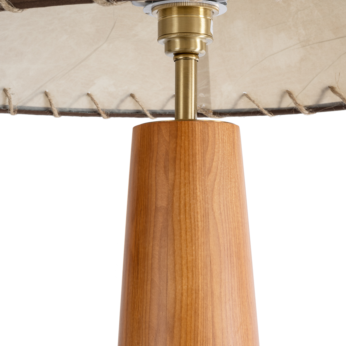 LEDTM® MASPALOMAS 02292 Boho Επιδαπέδιο Φωτιστικό με Ντουί 1 x E27 AC 220-240V IP20 - Καφέ & Μπεζ - Μ55 x Π55 x Υ145cm - Image 7