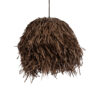 LEDTM® GUADELOUPE 02293 Boho Κρεμαστό Φωτιστικό Οροφής με Ντουί 1 x E27 AC 220-240V IP20 - Καφέ - Μ50 x Π50 x Υ40cm - Image 2