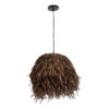 LEDTM® GUADELOUPE 02293 Boho Κρεμαστό Φωτιστικό Οροφής με Ντουί 1 x E27 AC 220-240V IP20 - Καφέ - Μ50 x Π50 x Υ40cm - Image 4