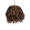 LEDTM® GUADELOUPE 02293 Boho Κρεμαστό Φωτιστικό Οροφής με Ντουί 1 x E27 AC 220-240V IP20 - Καφέ - Μ50 x Π50 x Υ40cm - Image 5