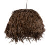 LEDTM® GUADELOUPE 02294 Boho Κρεμαστό Φωτιστικό Οροφής με Ντουί 1 x E27 AC 220-240V IP20 - Καφέ - Μ80 x Π80 x Υ60cm - Image 5