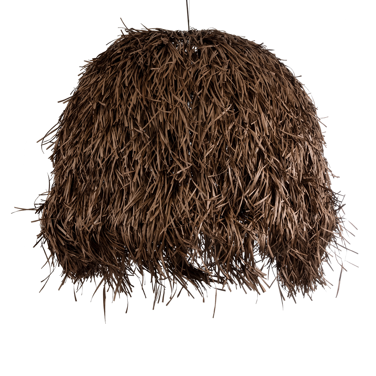 LEDTM® GUADELOUPE 02295 Boho Κρεμαστό Φωτιστικό Οροφής με Ντουί 1 x E27 AC 220-240V IP20 - Καφέ - Μ120 x Π120 x Υ100cm - Image 5