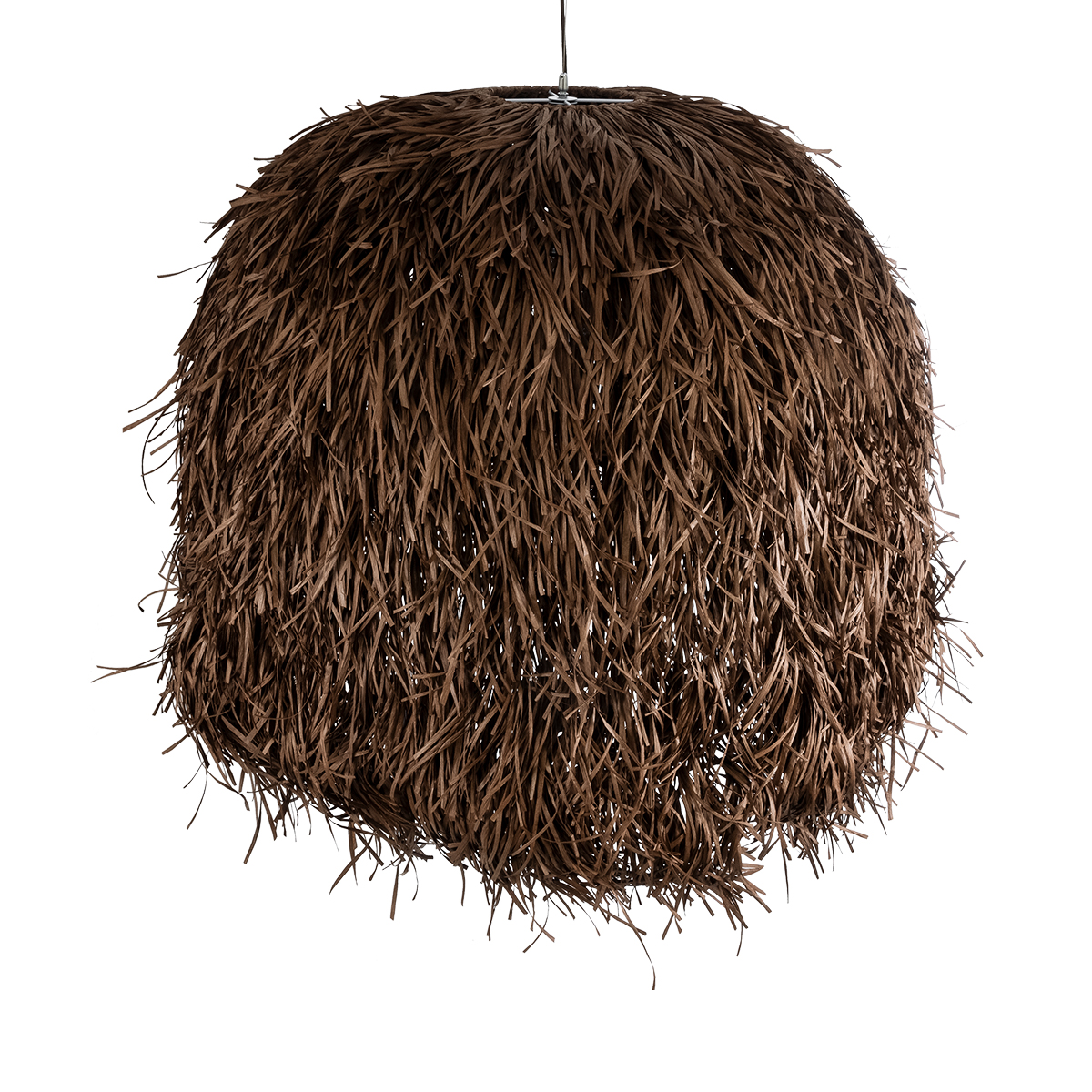 LEDTM® GUADELOUPE 02295 Boho Κρεμαστό Φωτιστικό Οροφής με Ντουί 1 x E27 AC 220-240V IP20 - Καφέ - Μ120 x Π120 x Υ100cm - Image 7