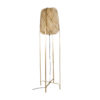 LEDTM® MEILANI 02301 Boho Επιδαπέδιο Φωτιστικό με Ντουί 1 x E27 AC 220-240V IP20 - Χρυσό & Μπεζ - Μ40 x Π40 x Υ150cm - Image 2