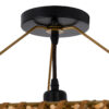 LEDTM® PALERMO 02308 Boho Φωτιστικό Οροφής με Ντουί 1 x E27 AC 220-240V IP20 - Καφέ - Μ60 x Π60 x Υ36cm - Image 8