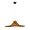 LEDTM® PALERMO 02310 Boho Κρεμαστό Φωτιστικό Οροφής με Ντουί 1 x E27 AC 220-240V IP20 - Καφέ - Μ60 x Π60 x Υ18cm - Image 4