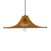 LEDTM® PALERMO 02310 Boho Κρεμαστό Φωτιστικό Οροφής με Ντουί 1 x E27 AC 220-240V IP20 - Καφέ - Μ60 x Π60 x Υ18cm - Image 5