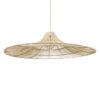 LEDTM® PALERMO 02311 Boho Κρεμαστό Φωτιστικό Οροφής με Ντουί 1 x E27 AC 220-240V IP20 - Μπεζ - Μ160 x Π160 x Υ45cm - Image 2