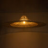 LEDTM® PALERMO 02311 Boho Κρεμαστό Φωτιστικό Οροφής με Ντουί 1 x E27 AC 220-240V IP20 - Μπεζ - Μ160 x Π160 x Υ45cm - Image 3