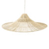 LEDTM® PALERMO 02311 Boho Κρεμαστό Φωτιστικό Οροφής με Ντουί 1 x E27 AC 220-240V IP20 - Μπεζ - Μ160 x Π160 x Υ45cm - Image 7