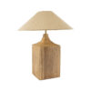 LEDTM® LAFRONTERA 02313 Boho Επιτραπέζιο Φωτιστικό Πορτατίφ με Ντουί 1 x E27 AC 220-240V IP20 - Μπεζ - Μ50 x Μ50 x Υ60cm - Image 3