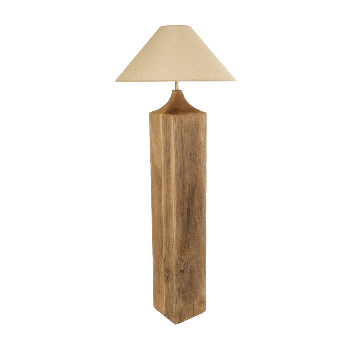 LEDTM® LAFRONTERA 02314 Boho Επιδαπέδιο Φωτιστικό με Ντουί 1 x E27 AC 220-240V IP20 - Καφέ & Μπεζ - Μ55 x Π55 x Υ140cm - Image 4