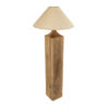 LEDTM® LAFRONTERA 02314 Boho Επιδαπέδιο Φωτιστικό με Ντουί 1 x E27 AC 220-240V IP20 - Καφέ & Μπεζ - Μ55 x Π55 x Υ140cm - Image 5